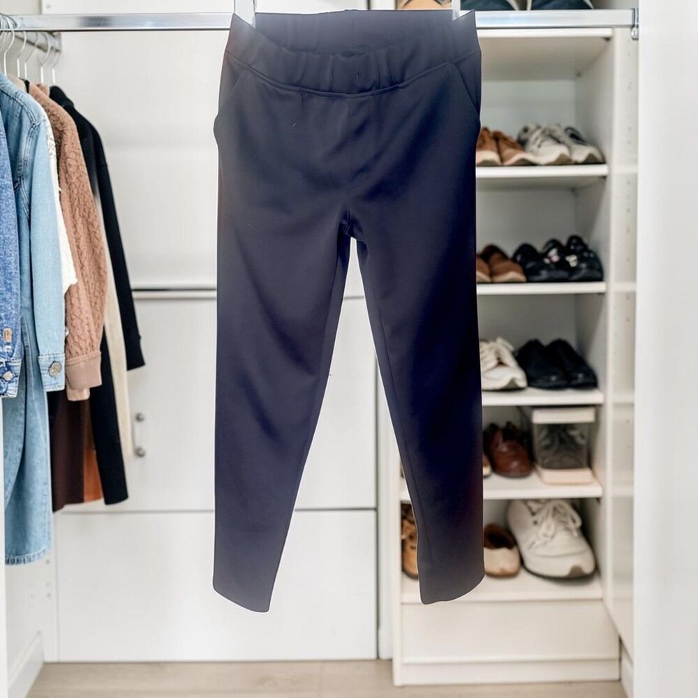 Boys Runway Athletic Jogger Pants Black Size 10 Stretch Waist Missing Drawstring